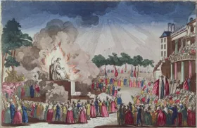 Der Atheismus auf dem Scheiterhaufen